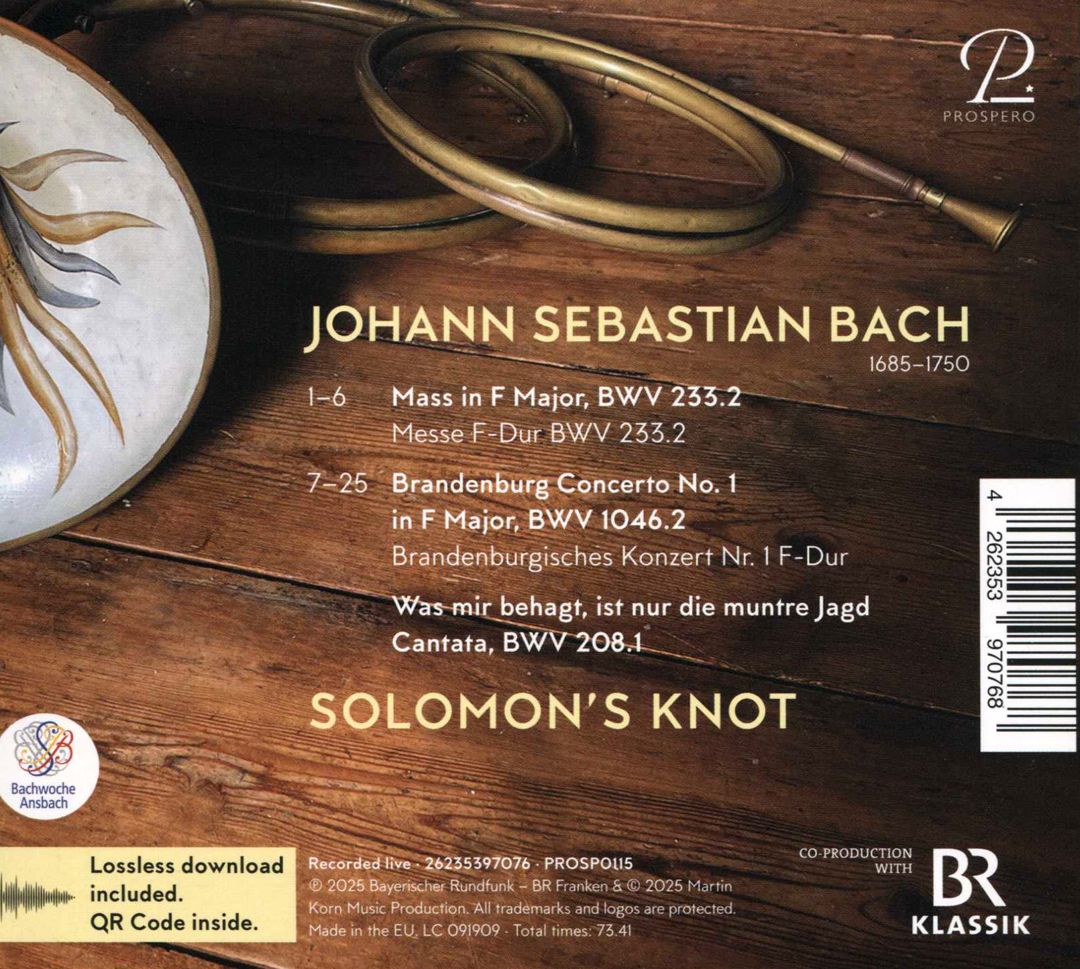 Bach's Horns cover art