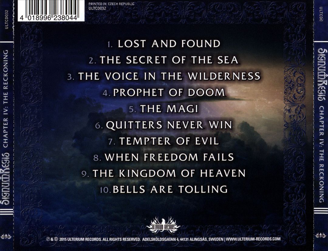 Chapter IV: The Reckoning cover art