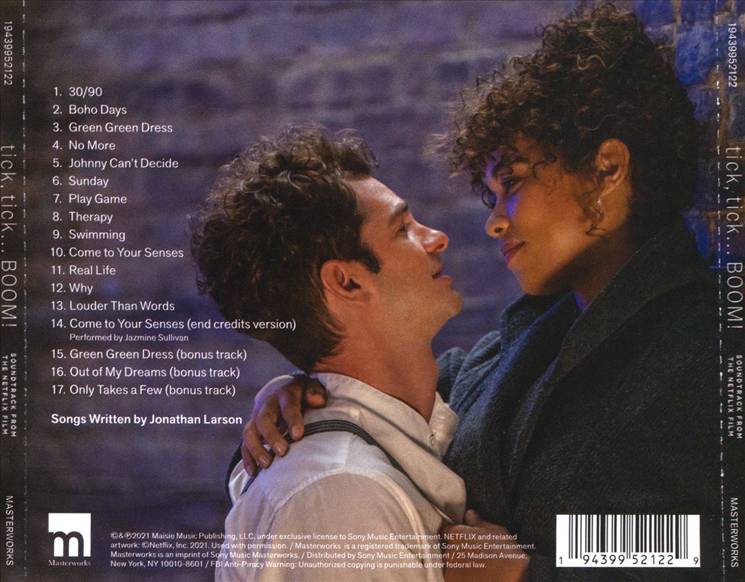 tick, tick...BOOM! [Soundtrack from the Netflix Film] cover art