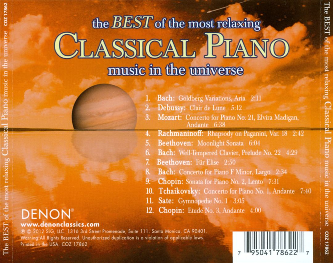 Best of the Most Relaxing Piano Music in the Universe cover art