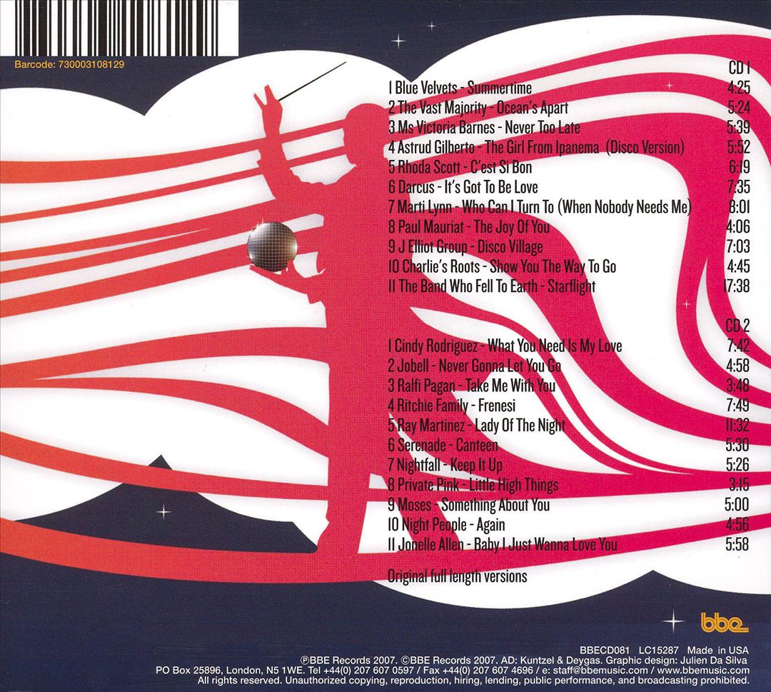 Cocktail Disco, Vol. 1 cover art