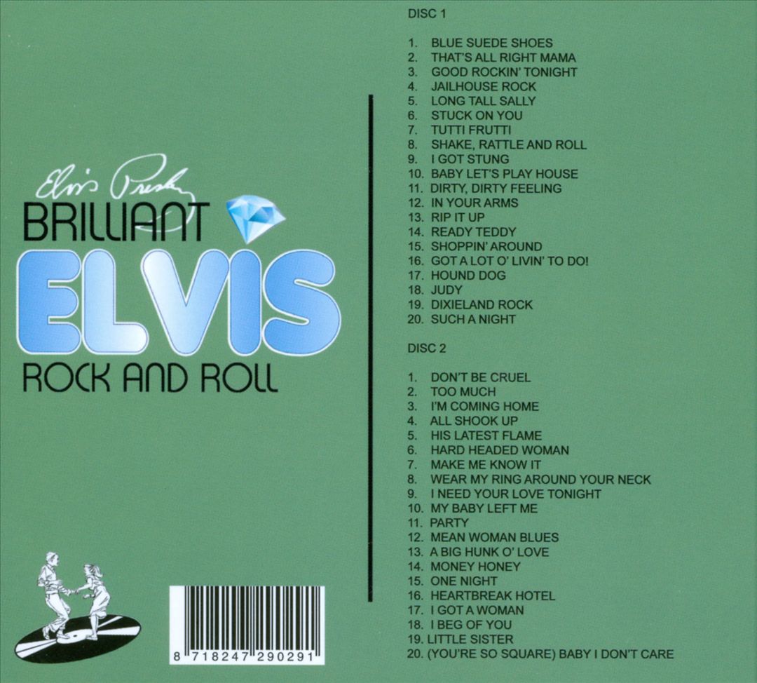 Brilliant Elvis: Rock and Roll cover art