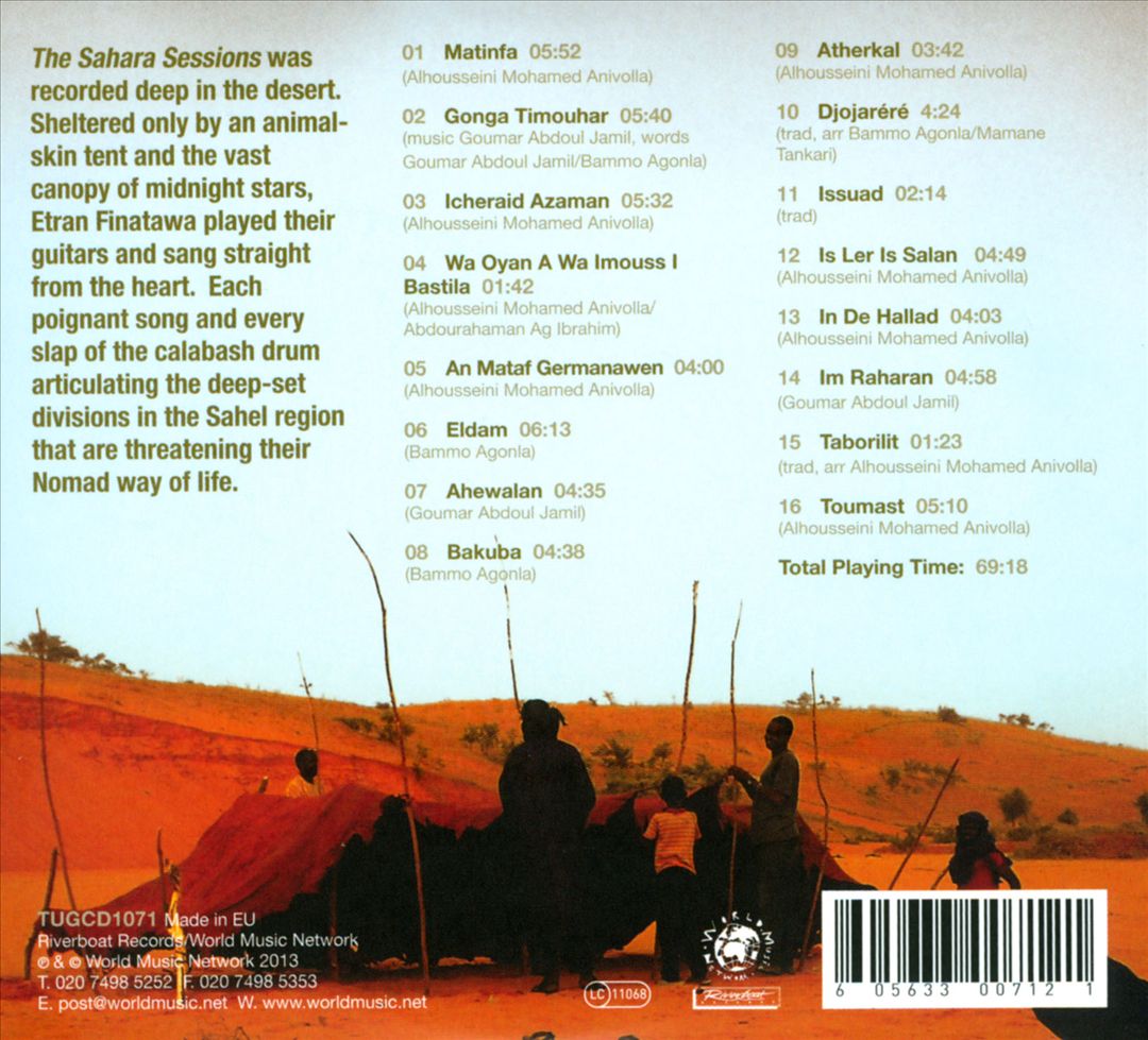 Sahara Sessions cover art