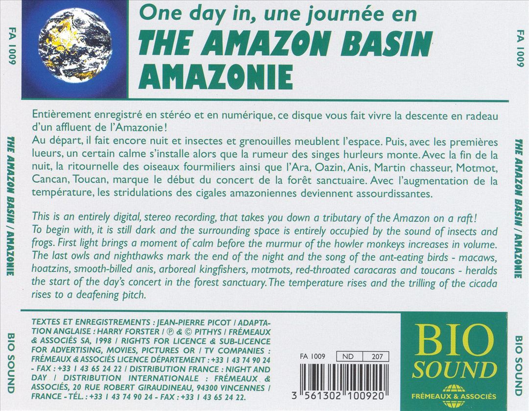 One Day In The Amazon Basin cover art