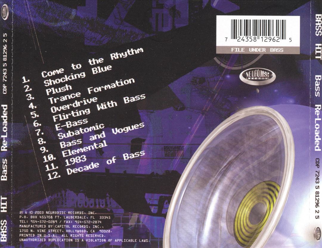 Bass Re-Loaded cover art