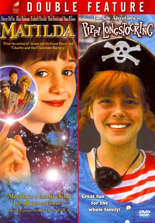Matilda/The New Adventures of Pippi Longstocking cover art