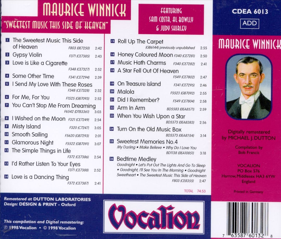 Sweetest Music This Side of Heaven cover art