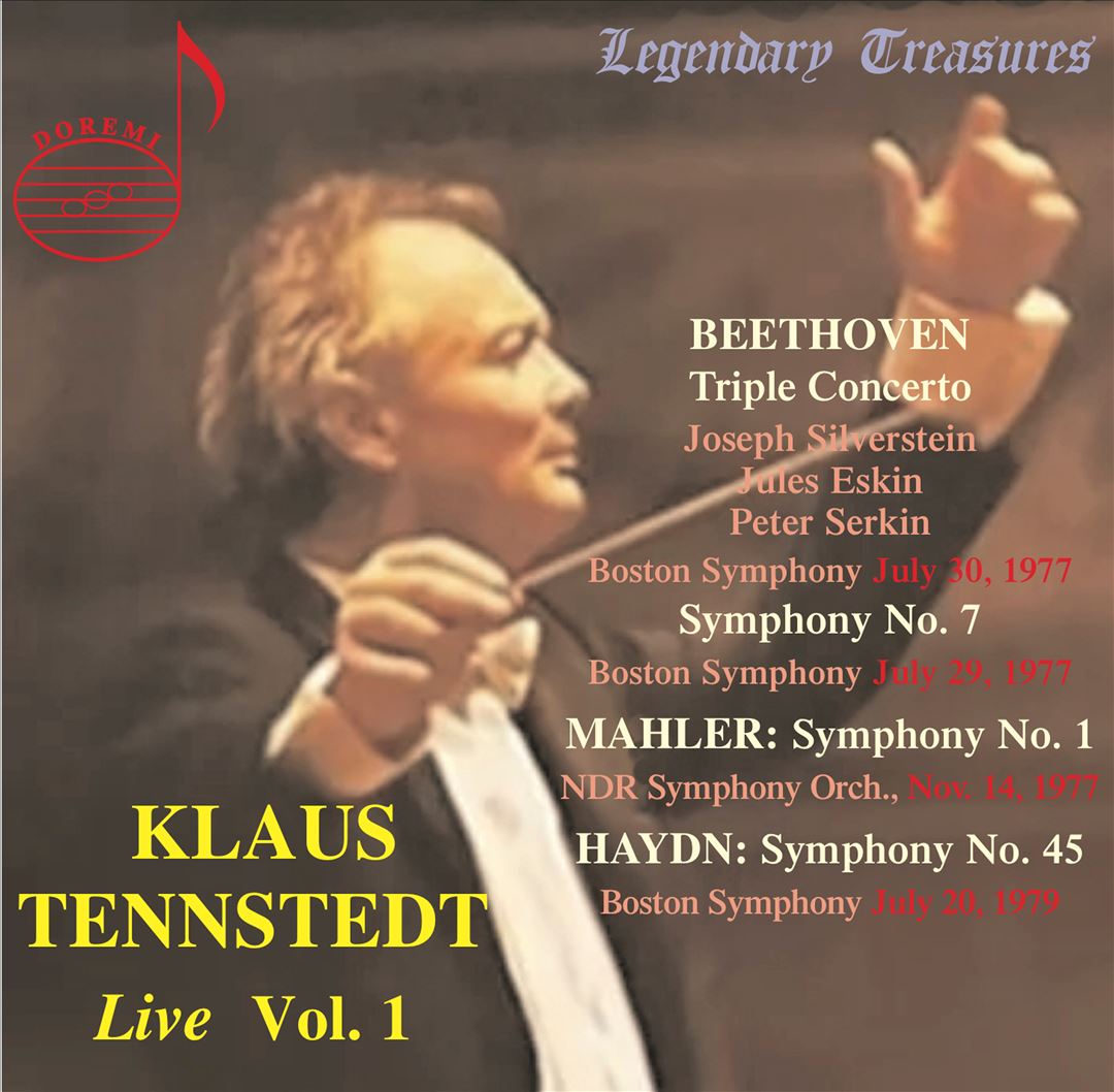 Klaus Tennstedt Live, Vol. 1: Beethoven, Mahler, Haydn cover art