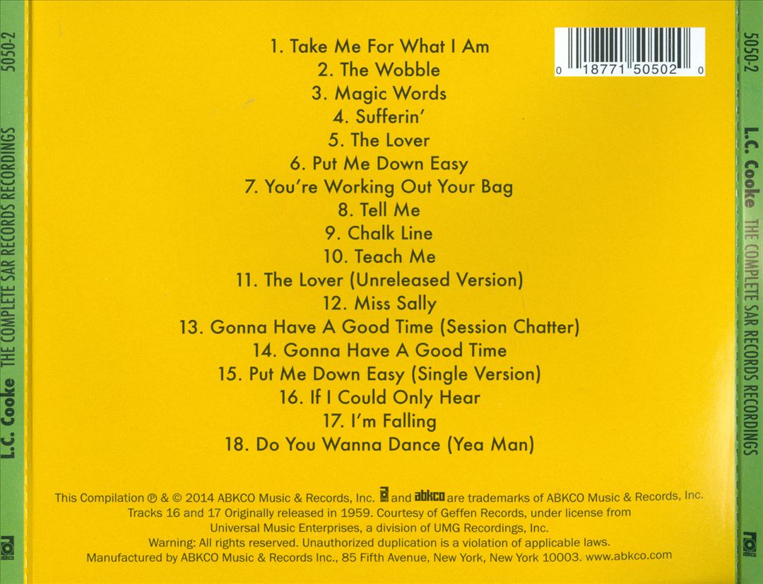 Complete SAR Recordings cover art