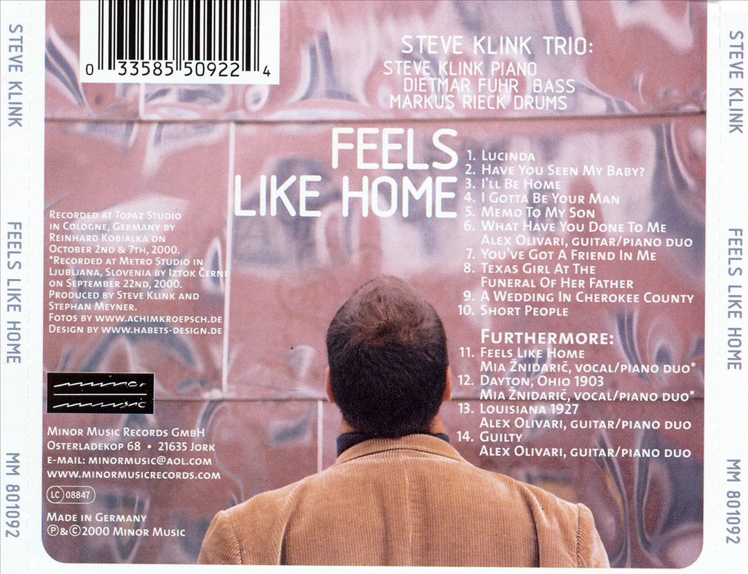 Feels Like Home: 14 Songs by Randy Newman cover art