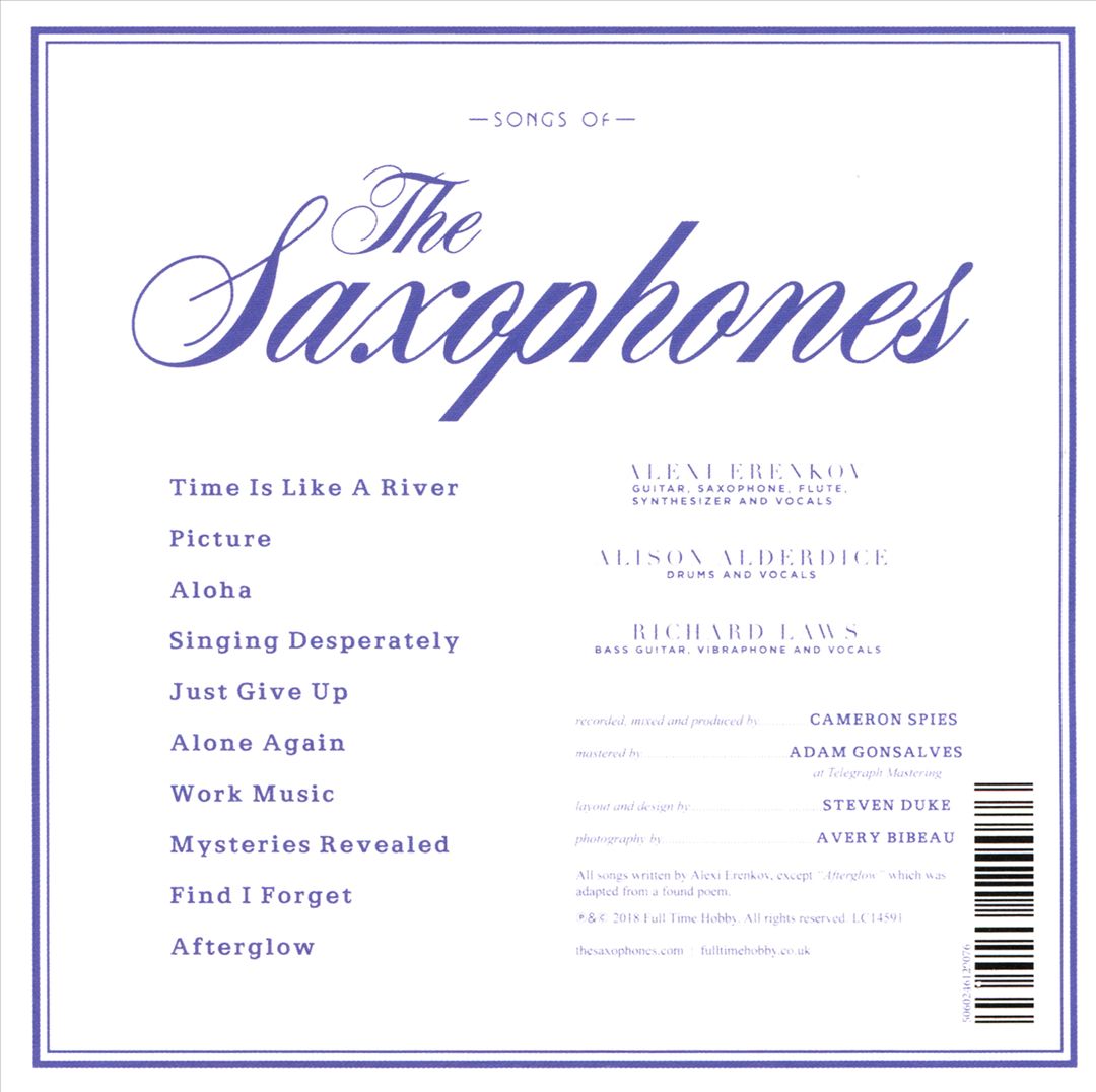 Songs of the Saxophones cover art
