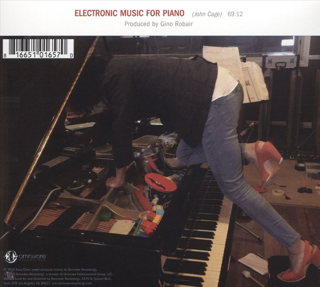John Cage: Electronic Music For Piano cover art