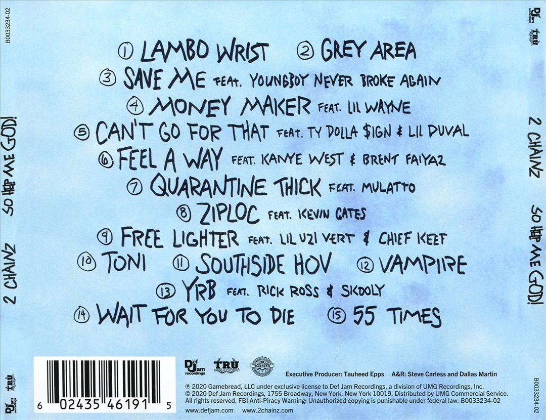 So Help Me God! cover art