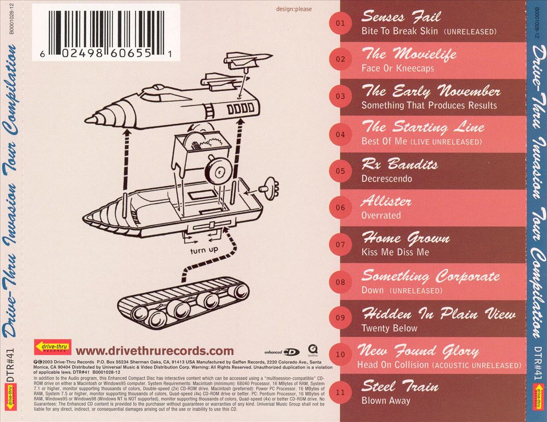 Drive-Thru Invasion Tour Compilation cover art