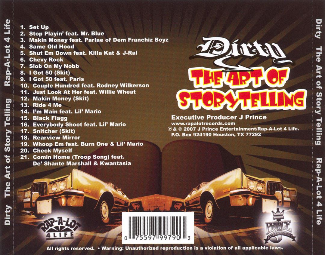 The Art Of Storytelling cover art