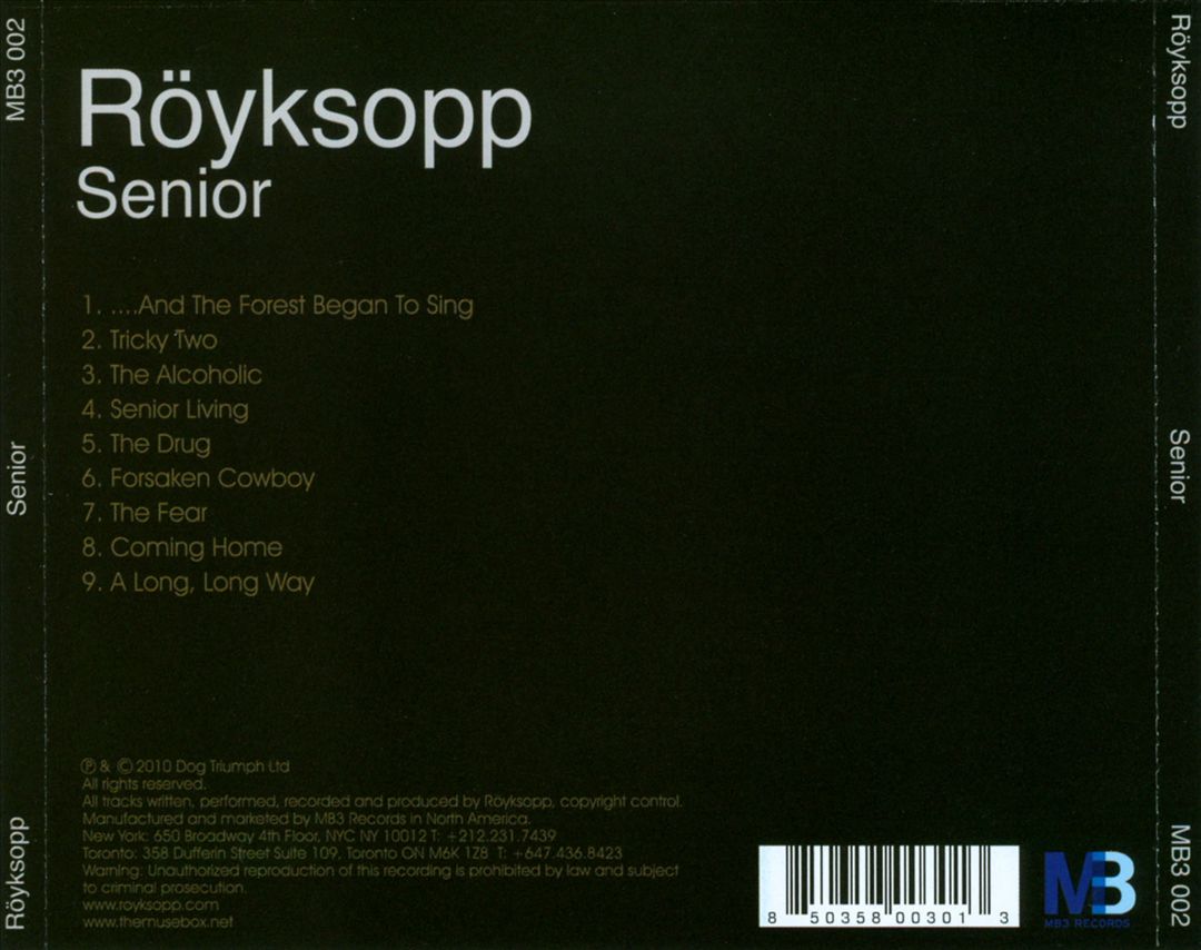 Senior cover art