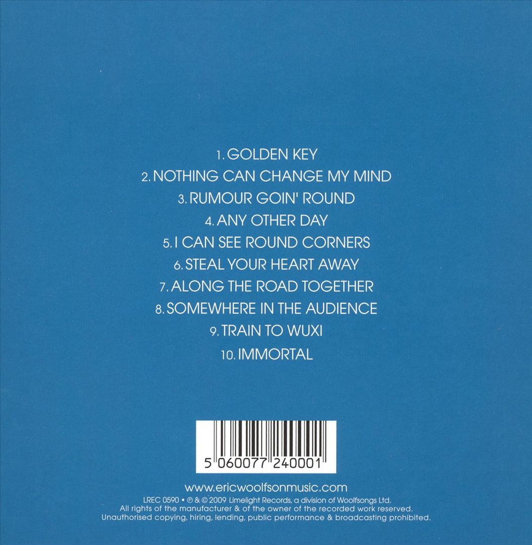 Woolfson Sings the Alan Parsons Project That Never Was cover art