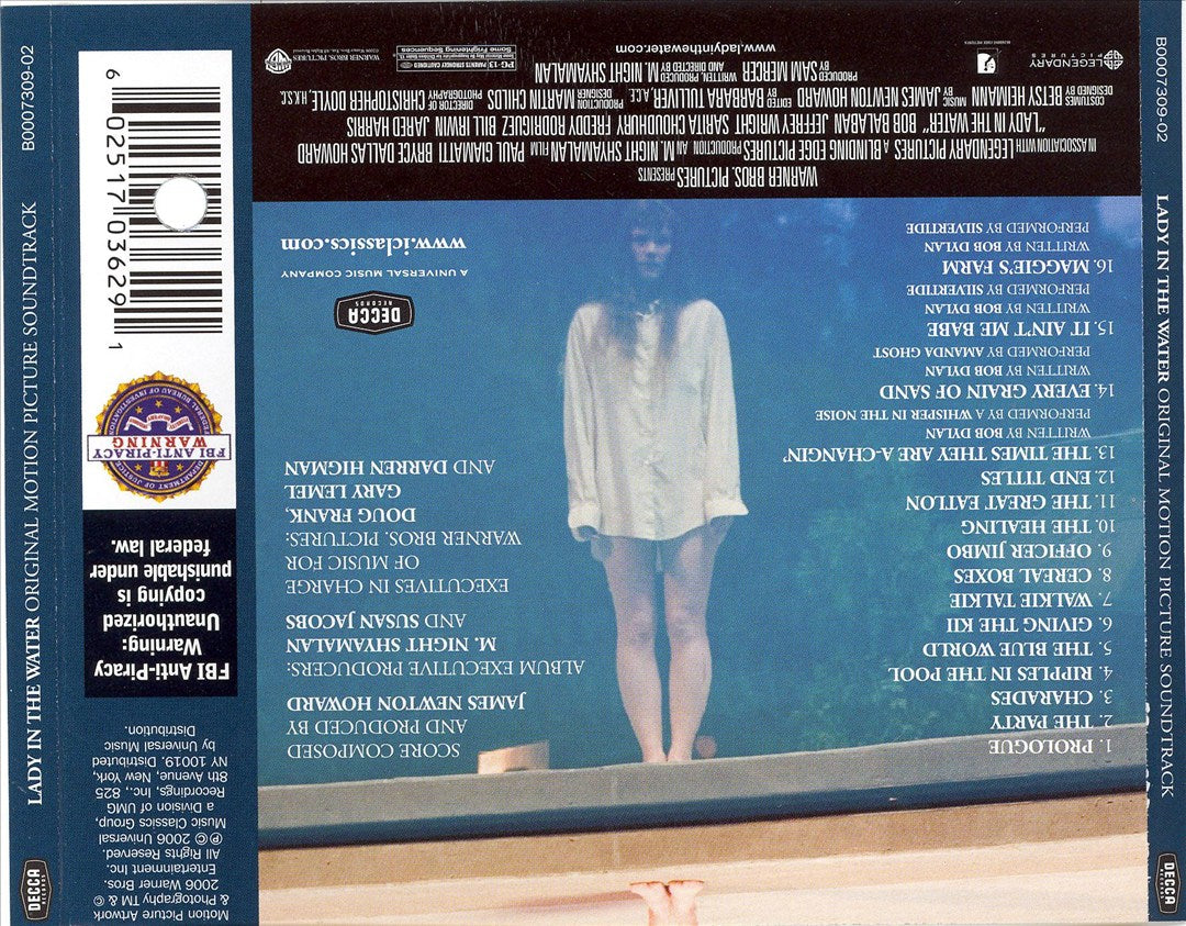 Lady in the Water [Original Motion Picture Soundtrack] cover art