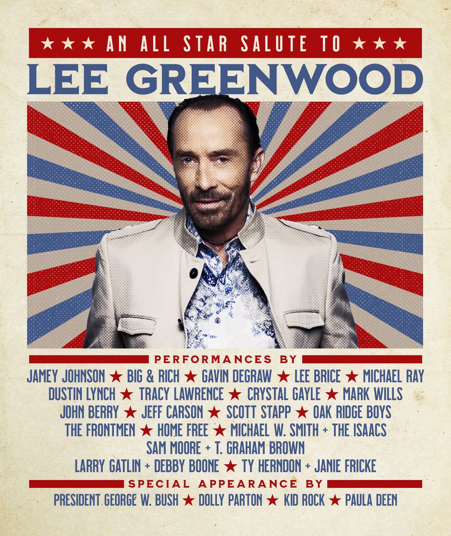 All Star Salute to Lee Greenwood [Blu-ray] cover art