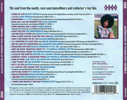 Masterpieces of Modern Soul, Vol. 5 cover art
