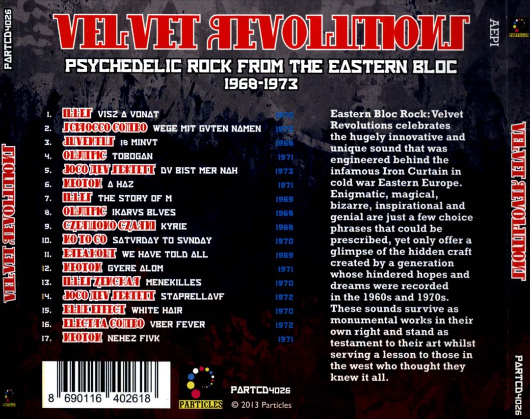 Velvet Revolutions, Vol. 2: Psychedelic Rock from the Eastern Bloc 1969-1973 cover art