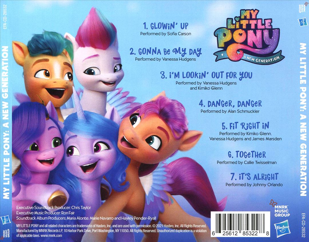 My Little Pony: A New Generation cover art