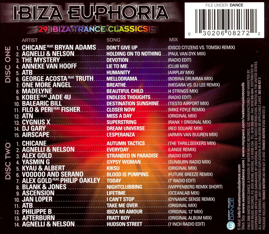 Ibiza Euphoria [2008] cover art
