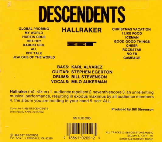 Hallraker: Live! cover art