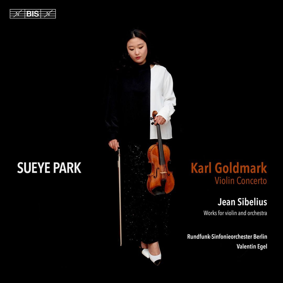 Karl Goldmark: Violin Concerto; Jean Sibelius: Works for violin and orchestra cover art