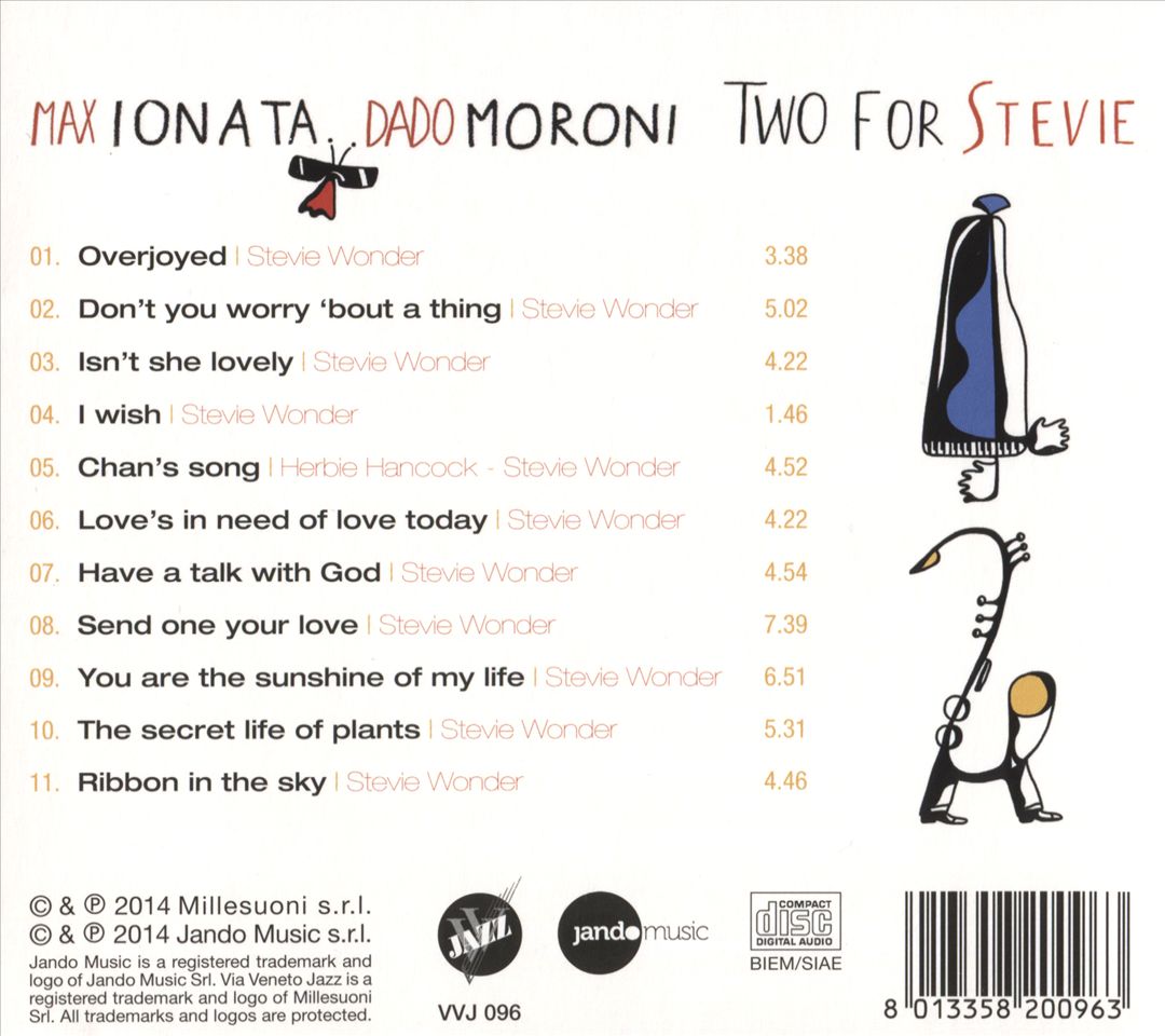 Two For Stevie cover art