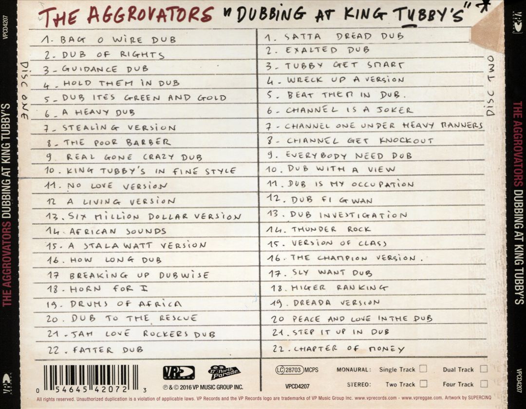 Dubbing at King Tubby's cover art