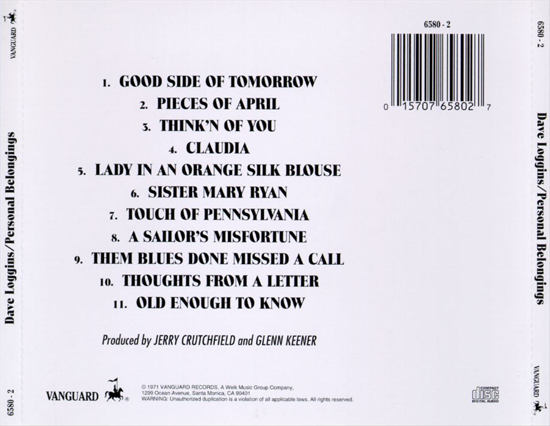 Personal Belongings cover art