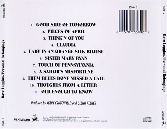 Personal Belongings cover art