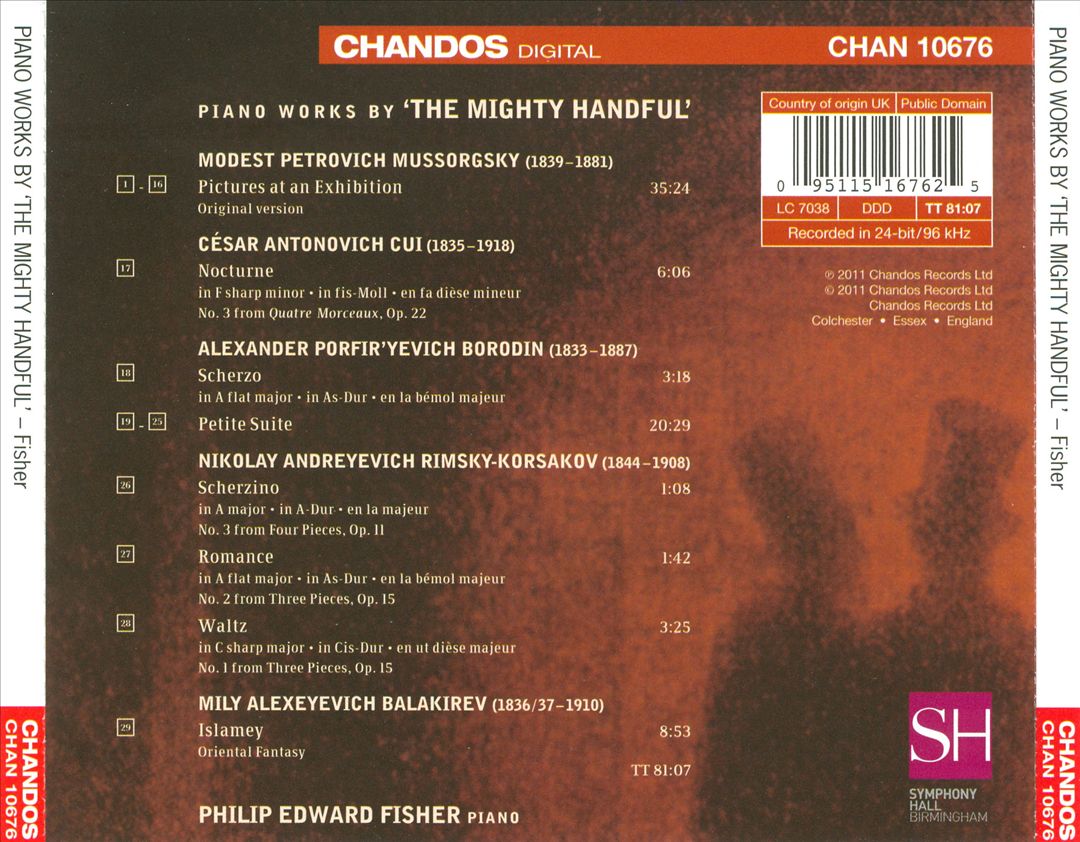 Piano Works by The Mighty Handful cover art