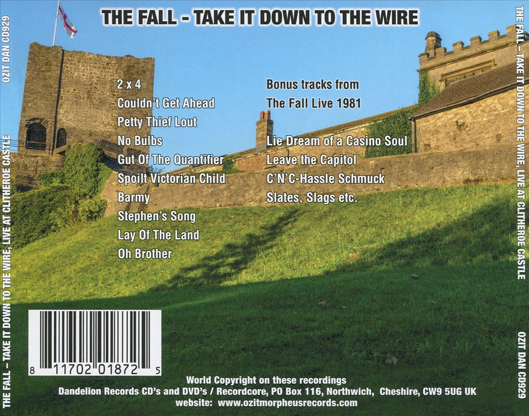 Take It to the Wire [Live 1985] cover art