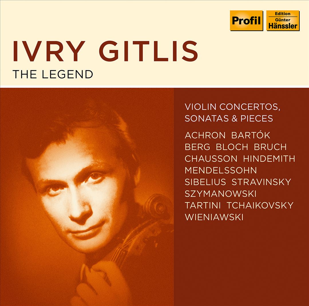 Ivry Gitlis: The Legend cover art