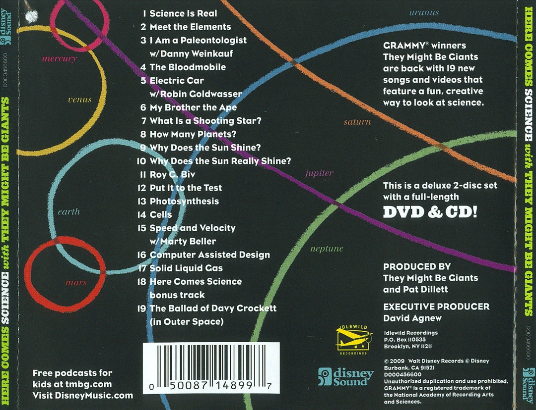 Here Comes Science cover art