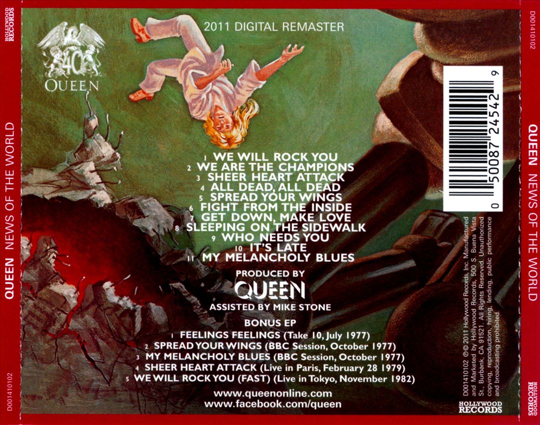 News of the World [2011] [Remaster] cover art
