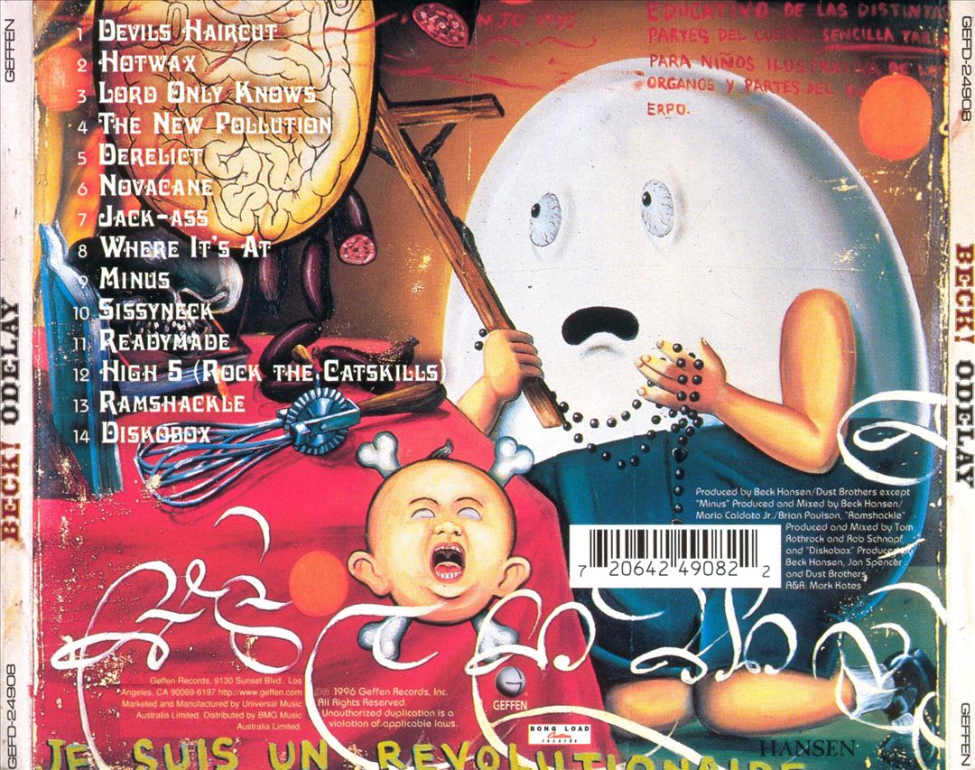 Odelay [Bonus Track] cover art