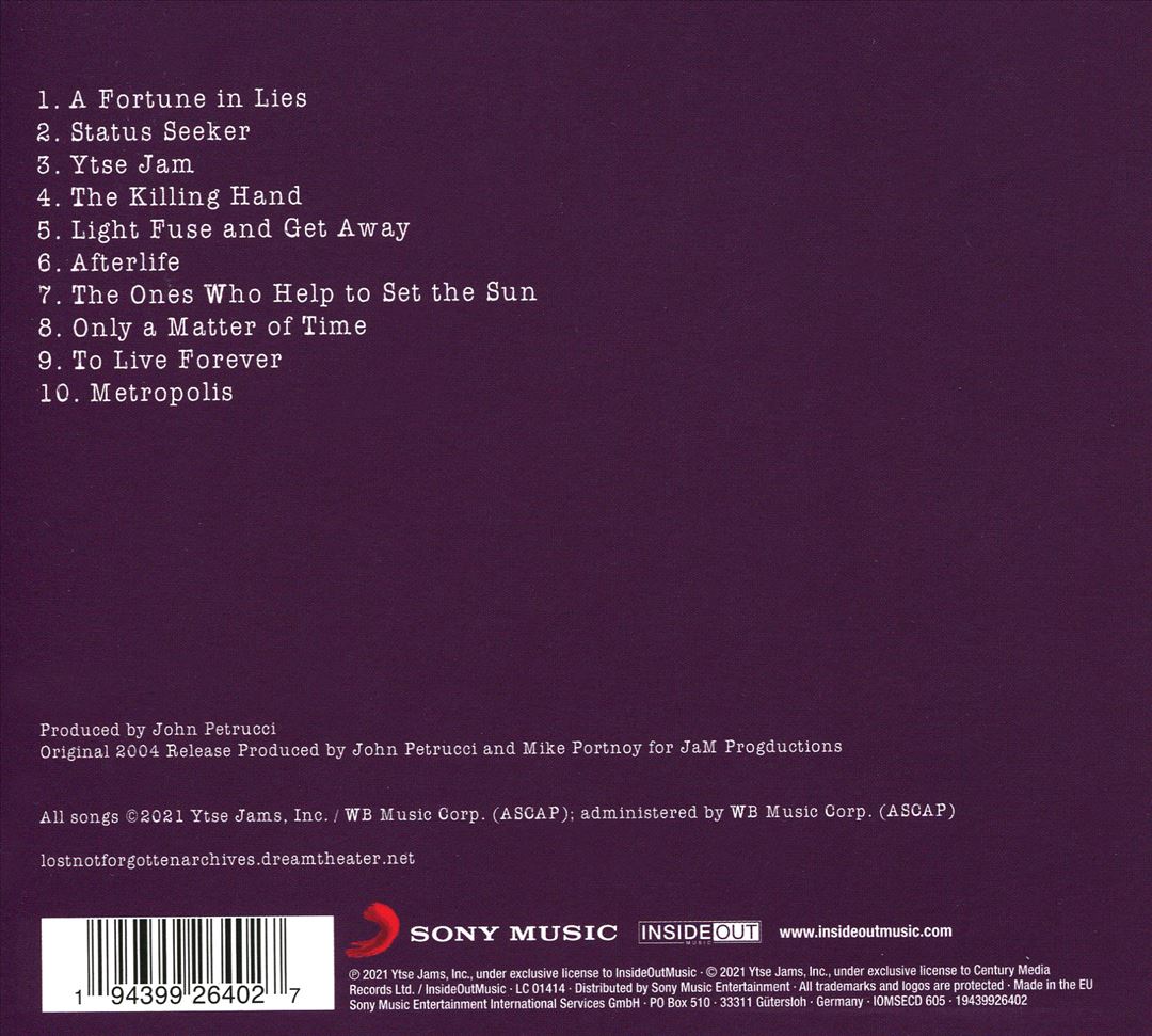 Lost Not Forgotten Archives: When Dream and Day Reunite cover art