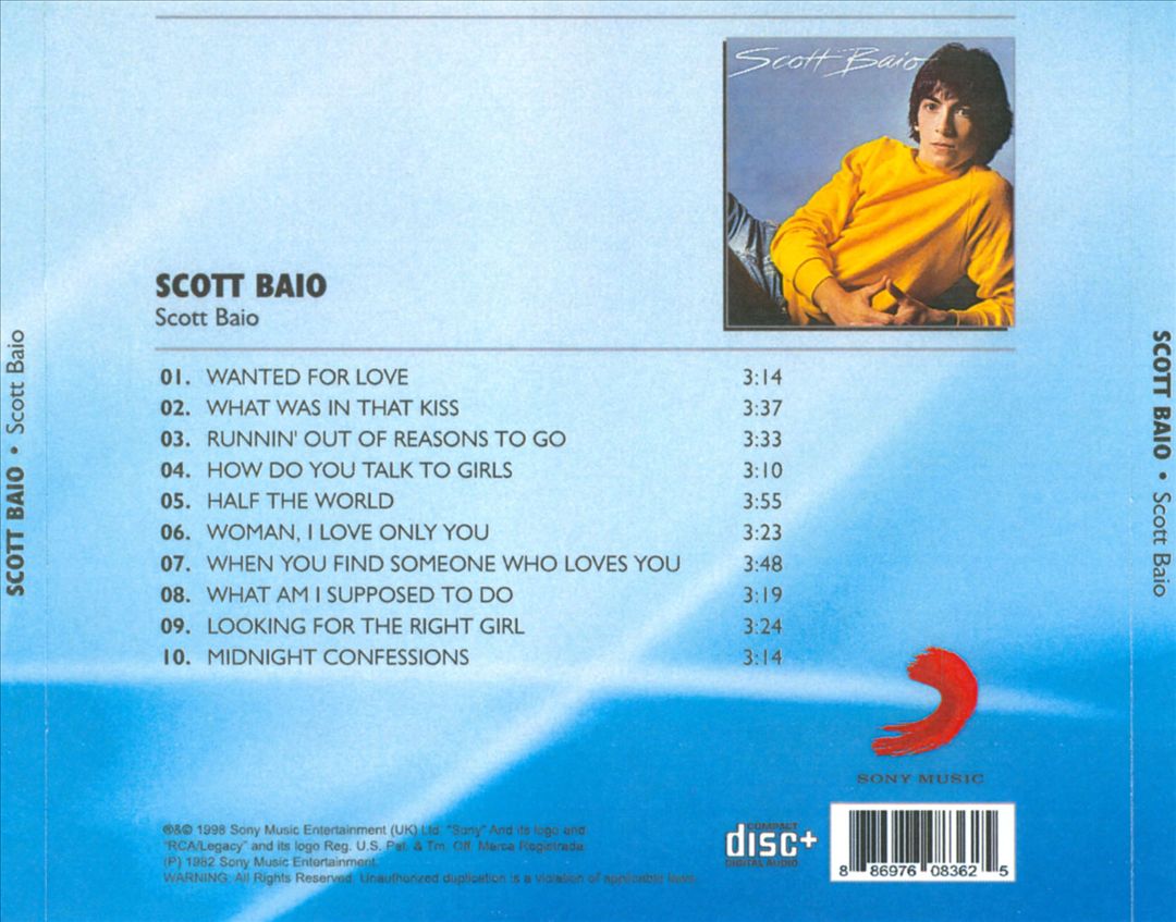 Scott Baio cover art