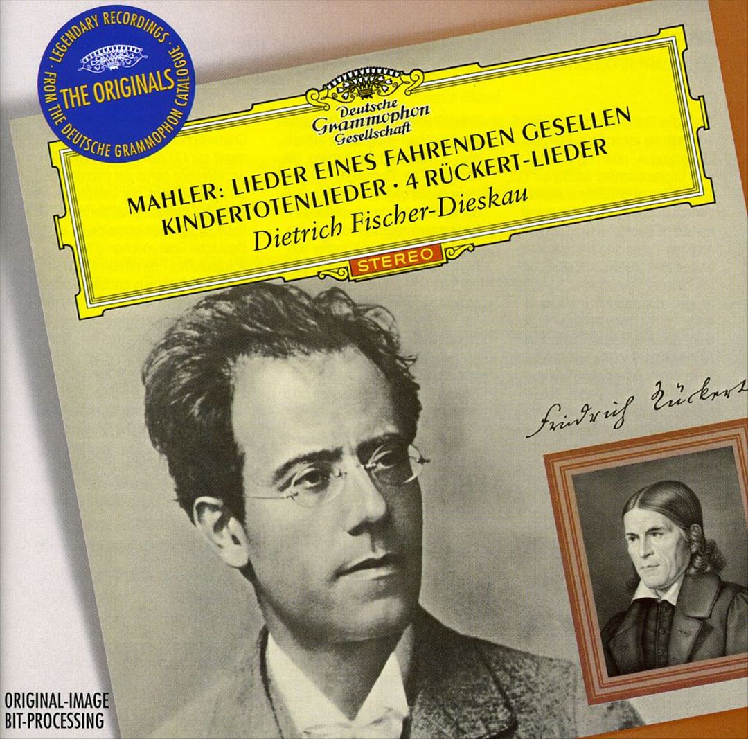 Mahler: Lieder eines fahrenden Gesellen; Kindertotenlieder; 4 Rückert-Lieder cover art