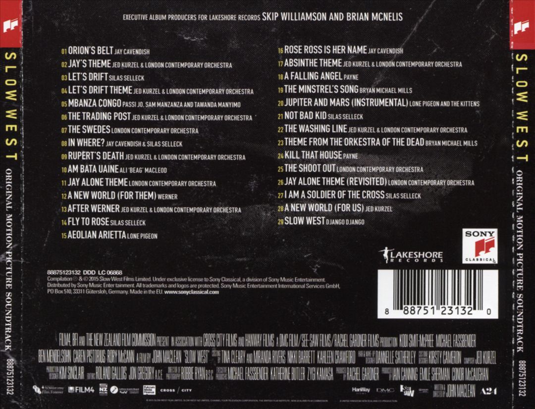 Slow West [Original Motion Picture Soundtrack] cover art