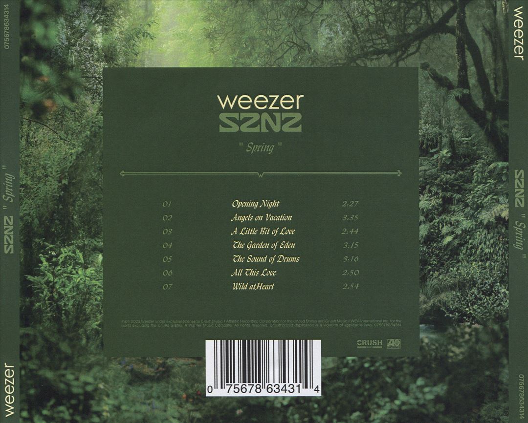 SZNZ: Spring cover art