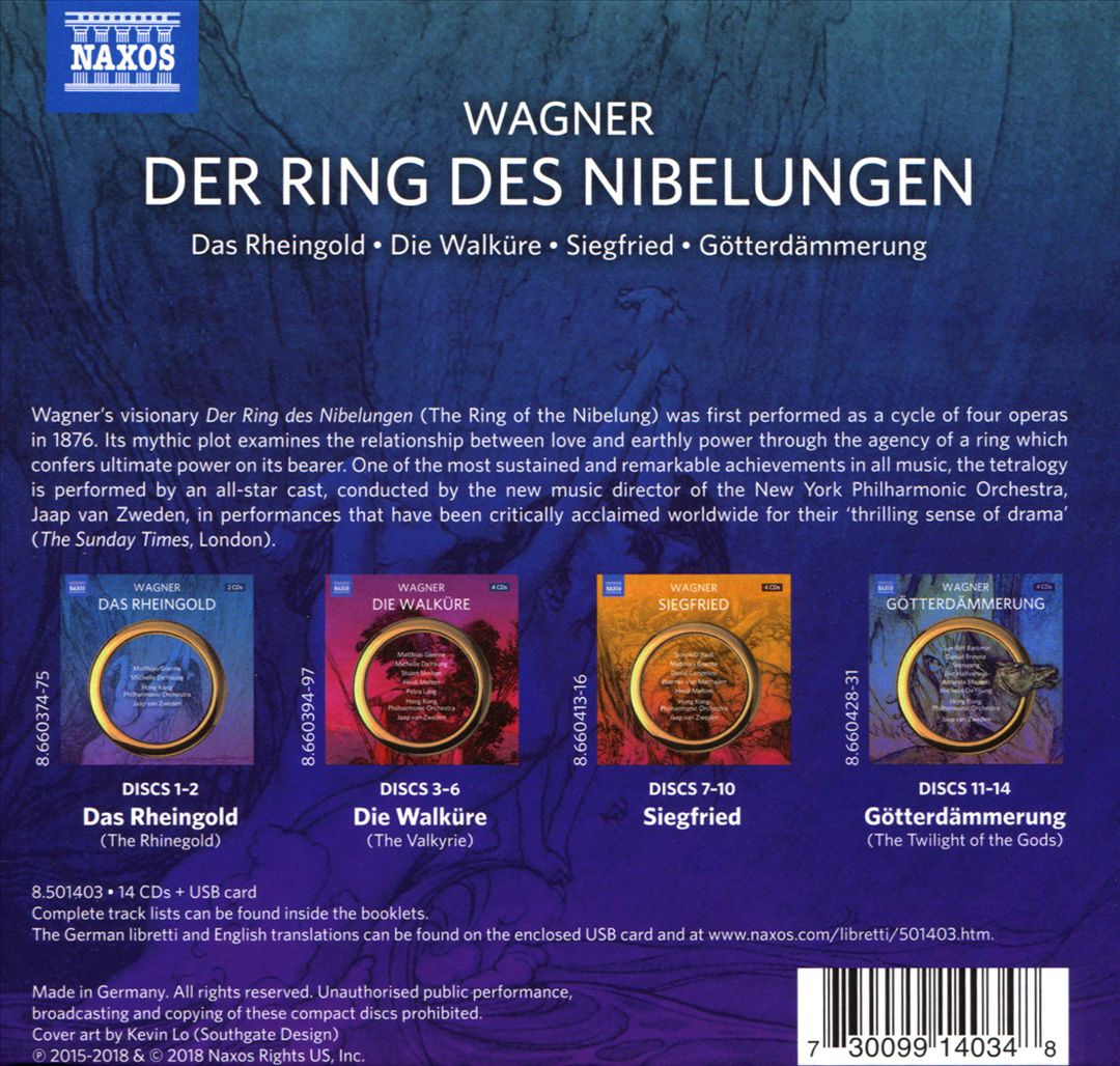 Wagner: Der Ring des Nibelungen cover art