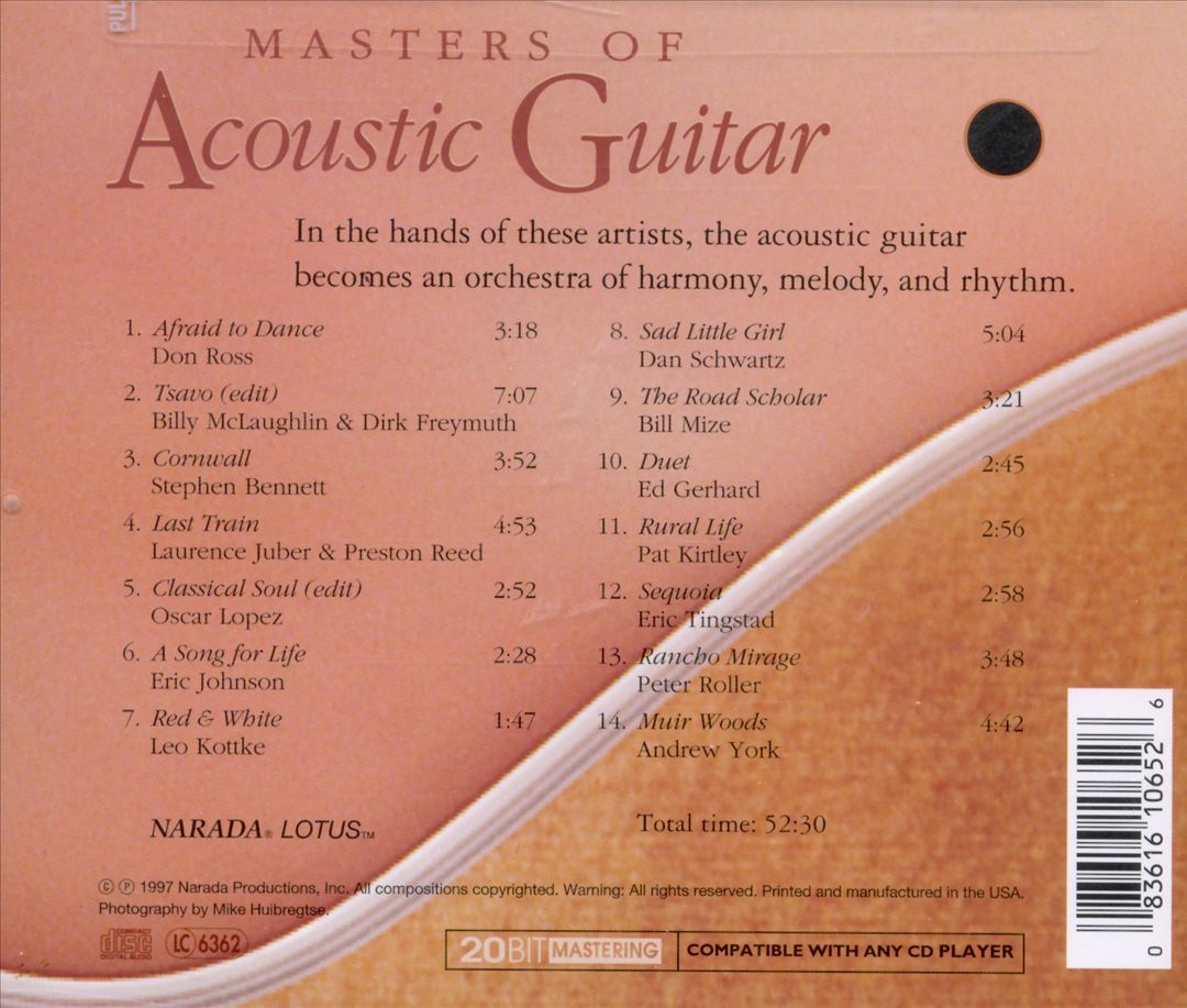 Masters of Acoustic Guitar cover art