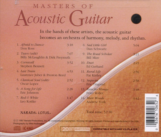 Masters of Acoustic Guitar cover art