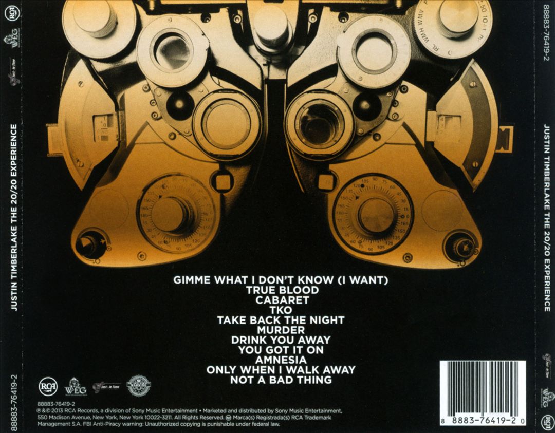 20/20 Experience - 2 of 2 [Clean] cover art