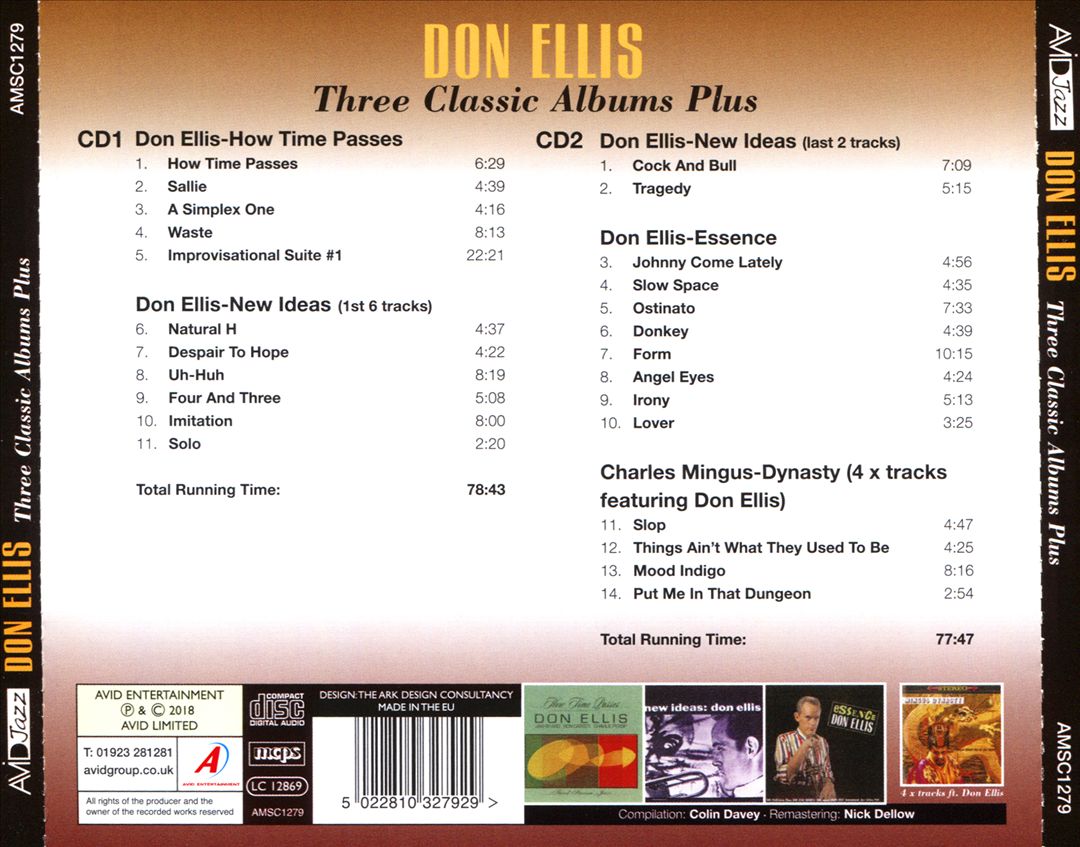 How Time Passes/New Ideas/Essence cover art