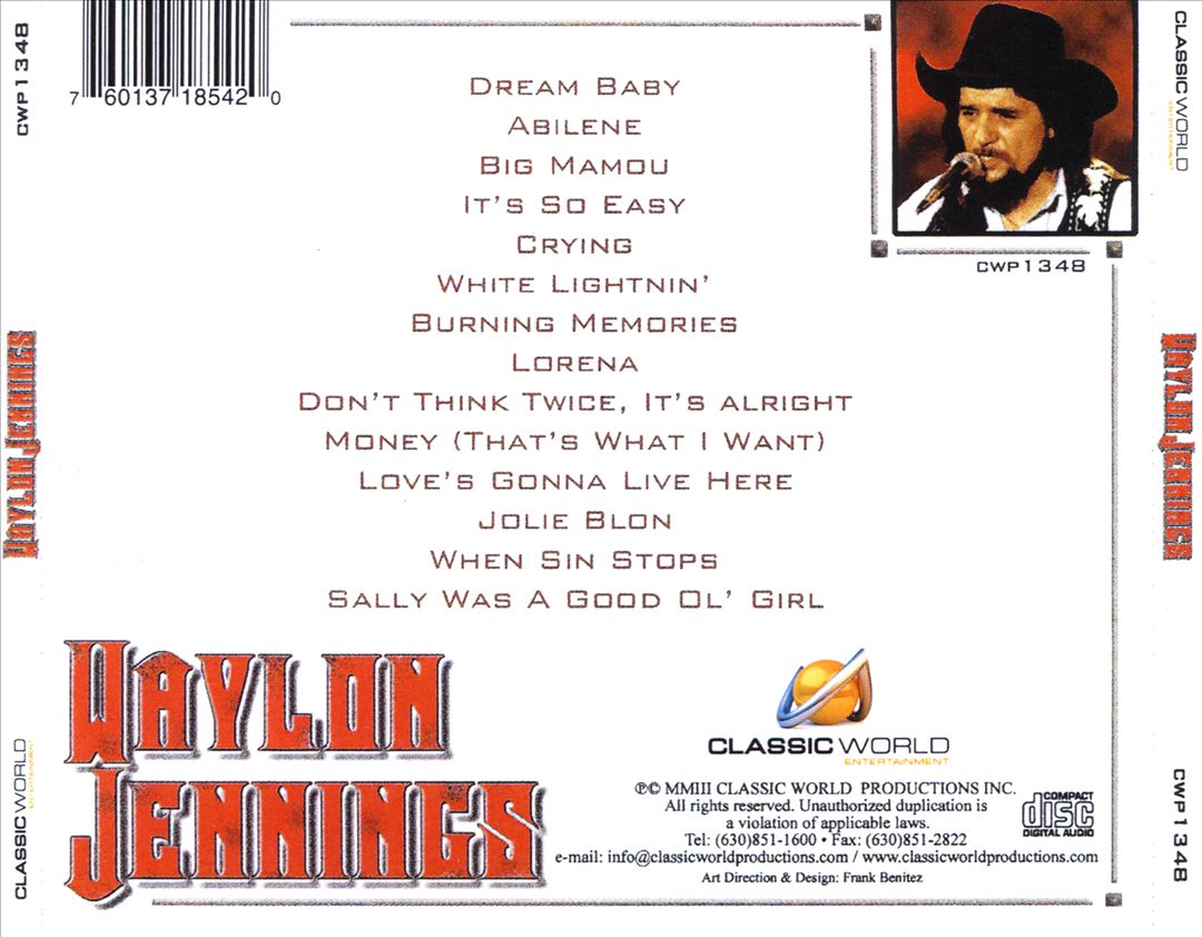Waylon Jennings [Classic World] cover art